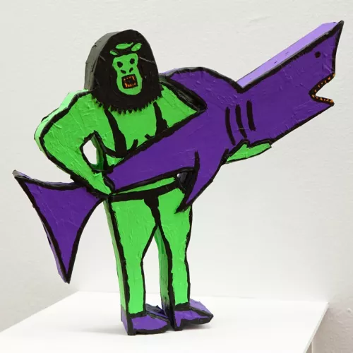 "Gorilla Girl" the character from the video game "Kill The Artist - Kill Daniel Chluba"  