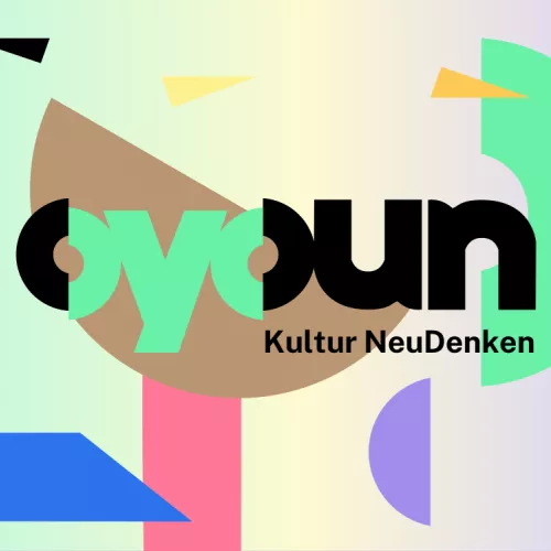 Logo und Hintergrundbild Oyoun