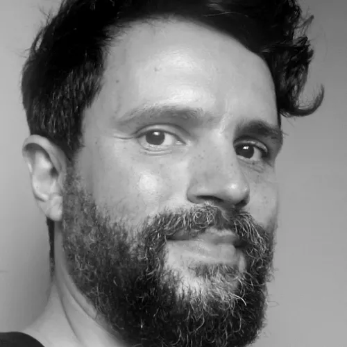 The face of Pedro Harres