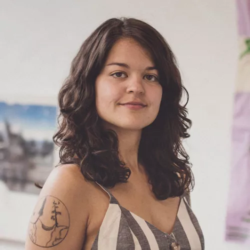 Portrait of the artist